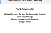 Unprotected Left Main Stenting