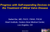 Progress with Self-expanding Devices in the Treatment of Mitral Valve Disease