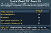 Early Clinical Outcomes with Self-Expandable TAVR System (Evolut R) in Severe AS