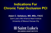 Case Selection: Indications for CTO-PCI