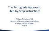 The Retrograde Approach: Step-by-Step Instructions
