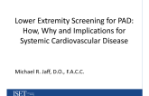 Lower Extremity Screening for PAD: How, Why and Implications for Systemic Cardiovascular Disease