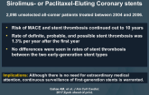 10-Year Clinical Outcome After Randomization to Sirolimus- or Paclitaxel-Eluting Coronary stents