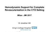 Hemodynamic Support for Complete Revascularization in the CTO Setting