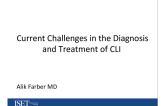 Current Challenges in the Diagnosis and Treatment of CLI