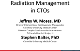 Radiation Management
