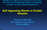 Self Apposing Stents in Ectatic Vessels