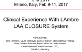 Clinical Experience With LAmbre LAA CLOSURE System