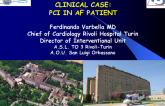 Clinical Case: PCI in AF Patient
