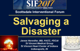 Salvaging a Disaster