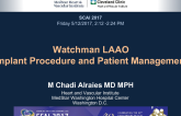 Watchman LAAO: Implant Procedure and Patient Management