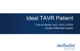 Ideal TAVR Patient