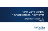 Newest Surgical Approaches and Prosthetic Valves