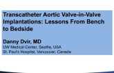 Featured Lecture: Transcatheter Valve-in-Valve Implantations: Lessons From Bench to Bedside (VIVID Registry)