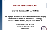 TAVR in Patients With CKD: Diagnostic Workup, Valve Sizing, and Other Procedural Adjustments