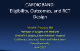 CARDIOBAND: Eligibility and Outcomes, and RCT Design