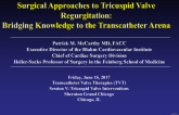 Surgical Approaches to Tricuspid Valve Regurgitation: Bridging Knowledge to the Transcatheter Arena