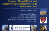 A Synthesis of the Various TAVR Systems: Should Clinical and Anatomic Factors Determine TAVR Device Selection?