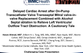 Delayed Cardiac Arrest After On-Pump Transcatheter Valve Trans-septal Mitral Valve-in-Valve Replacement Combined With Alcohol Septal Ablation to Relieve Left Ventricular Outflow Tract Obstruction: A Cautionary Tale