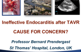 Ineffective Endocarditis After TAVR: Cause for Concern?
