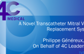 4C Valve: A Novel Transcatheter MR Treatment Technology