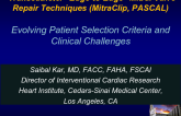 Transcatheter Edge-to-Edge Mitral Valve Repair Techniques (MitraClip, PASCAL): Evolving Patient Selection Criteria and Clinical Challenges