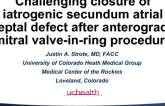 Challenging Closure of Iatrogenic Secundum Atrial Septal Defect After Anterograde Mitral Valve-in-Ring Procedure