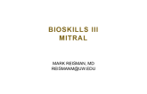 Mitral Bioskills and Imaging