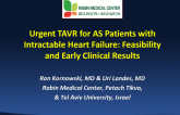 Emergent TAVR for AS Patients With Intractable Heart Failure: Feasibility and Early Clinical Results