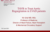 TAVR to Treat Aortic Regurgitation in LVAD Patients – Rationale and Case Examples