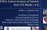 SURTAVI Vignette II: Subset Analysis of Patients With STS < 3% (Lower-Risk Patients)