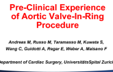 Early Preclinical Experience of Aortic Valve-In-Ring Procedure
