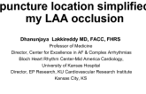 Changing my transseptal puncture location simplified my LAA occlusion 