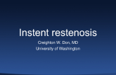 Instent Restenosis