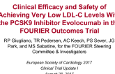 Clinical Efficacy and Safety of Achieving Very Low LDL-C Levels With the PCSK9 Inhibitor Evolocumab in the FOURIER Outcomes Trial