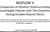 BIOFLOW V Comparison of Ultrathin Sirolimus-Eluting Bioresorbable Polymer with Thin Everolimus-Eluting Durable Polymer Stents