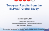 Two-year Results from the IN.PACT Global Study