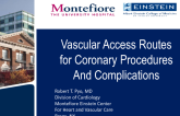 Vascular Access Routes and Complications
