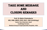 Take-home Messages and Closing Comments