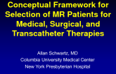 A Conceptual Framework for Selection of MR Patients for Medical Therapy, Surgery, and Transcatheter Therapies