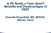 Is PE Really a Team Sport? Benefits and Disadvantages of PERT