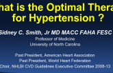What is the Optimal Therapy for Hypertension?