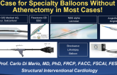 Flash Debate on Calcium Management: The Case for Specialty Balloons Without Atherectomy in Most Cases!