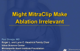 Might Mitraclip Make Ablation Irrelevant?