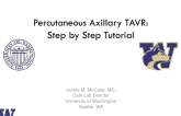 Percutaneous Trans-axillary TAVR: A Step-by-Step Tutorial