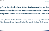 TCT 62: Thirty-Day Readmissions After Endovascular or Surgical Revascularization for Chronic Mesenteric Ischemia: Insights From the National Readmissions Database