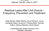 Residual Leaks After LAA Closure: Frequency, Prevention, and Treatment (With Case Reviews)