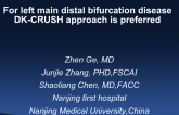 Flash Debate #1: For Left Main Distal Bifurcation Disease the DK-Crush Approach Is Preferred!