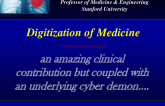 The Digitization of Medicine and Cybersecurity in Healthcare: Current Perspectives and Future Trends