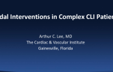 Pedal Interventions in Complex CLI Patients